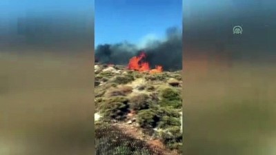 makilik alan - Muğla'da orman yangını (2) Videosu