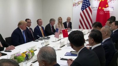 gumruk vergisi - Trump: 'Çin'le ticaret anlaşması tarihi bir iş olur' - OSAKA  Videosu