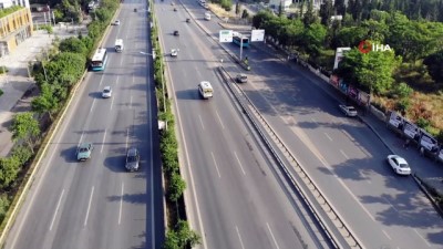 siradisi -  İstanbul trafiğinde sıradışı Pazartesi manzarası havadan görüntülendi  Videosu