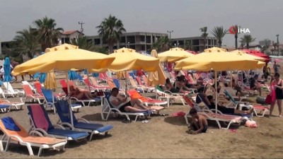 turizm sezonu -  Mersin sahillerinde bayram tatili hareketliliği  Videosu