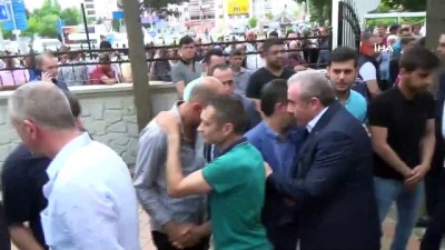  TBMM Başkanı Şentop ve Numan Kurtulmuş Kırklareli'de cenaze namazına katıldı