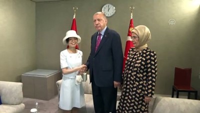 Cumhurbaşkanı Erdoğan, Altes Prenses Akiko ile bir araya geldi - KYOTO 