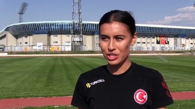 Milli atlet Tuğba Güvenç'in gözü zirvede - ERZURUM 