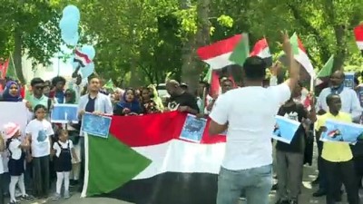 Sudanlılar'dan darbe protestosu - İSTANBUL