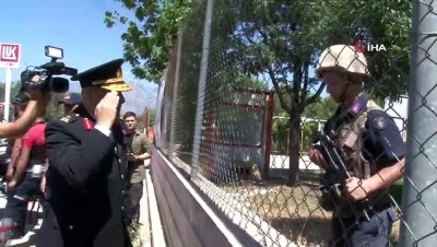  İl Jandarma Komutanı Aktemur'dan emniyet kemeri denetimi 