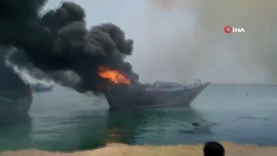  - İran Sahilinde Yangın