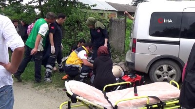 ticari arac -  Düzce'de motosikletle hafif ticari araç çarpıştı: 1 ölü Videosu