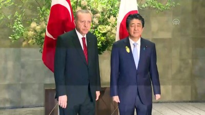 Cumhurbaşkanı Erdoğan, Japonya Başbakanı Abe ile görüştü - TOKYO 