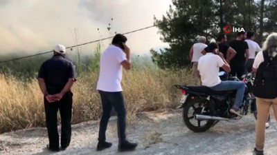 siddetli ruzgar -  Dalaman’da orman yangını: Havadan ve karadan müdahale ediliyor Videosu