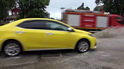 siddetli yagis -  Zonguldak’ta şiddetli yağış sonrası yolla göle döndü Videosu