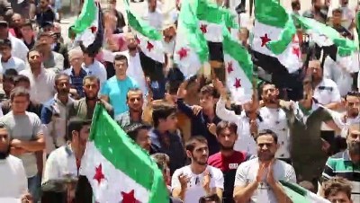 -Azez’de Esad Karşıtı Protesto Gösterisi Düzenlendi