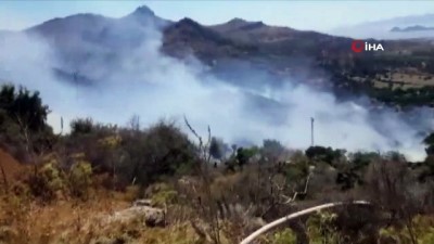 siddetli ruzgar -  Bodrum’da yangın  Videosu