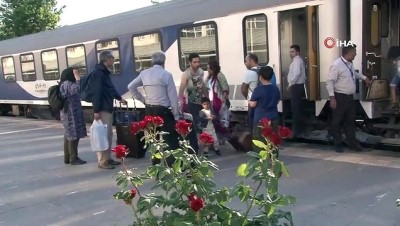 yolcu treni - Tahran-Ankara treni ilk seferini gerçekleştirdi  Videosu