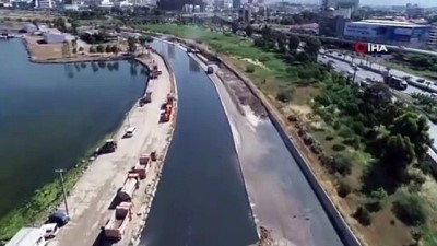 is makinesi -  Derelerden 65 bin ton atık çıkarıldı Videosu