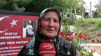 bombali saldiri -  15 Temmuz şehidi Mustafa Yaman kabri başında anıldı Videosu