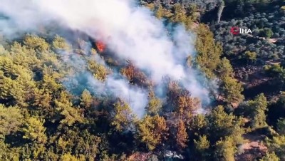 yukselen -  Fethiye’deki orman yangını söndürüldü Videosu