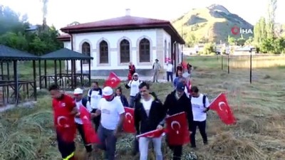 abba -  Milli mücadele ruhu için 27 kilometre yürüdüler  Videosu