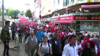 resim yarismasi -  Bilecik'te 15 Temmuz Demokrasi ve Birlik yürüyüşü Videosu