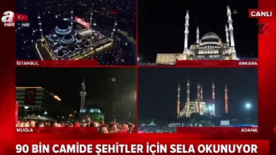 turkiye - 90 bin camide selalar okundu  Videosu
