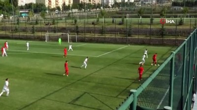 Antalyaspor ile Gençlerbirliği hazırlık maçında 1-1 berabere kaldı
