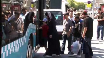 otobus soforu -  Hızını alamayan ticari araç, otobüse arkadan çarptı  Videosu