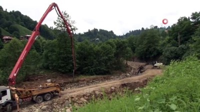 dere yatagi -  Rize’de kemer köprüler bir bir tahrip oluyor  Videosu