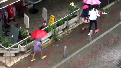 yaz yagmuru -  Muğlalılar yaz yağmuruna hazırlıksız yakalandı Videosu