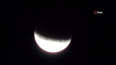 ay tutulmasi -  Yüksekova’da ‘’Parçalı Ay Tutulması’’ görüntülendi  Videosu