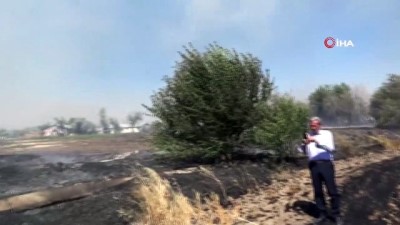 makam araci -  Arazi de yangın çıktı, başkanın makam aracı da kül oldu Videosu