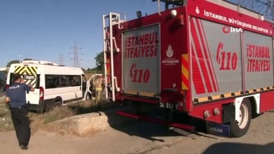  Arnavutköy’de trafik kazası: 5 yaralı