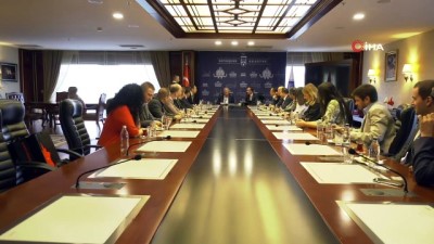 mobil uygulama -  İş dünyasından başkan Yavaş’a ziyaretler devam ediyor  Videosu