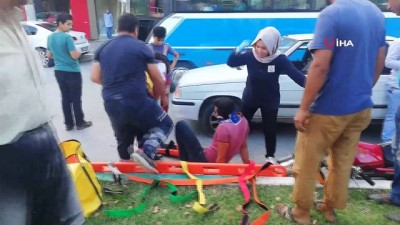  Osmaniye’de otomobille motosiklet çarpıştı: 1 yaralı