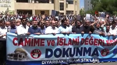 siyah celenk -  - Diyarbakır’da cami yıkımı ve sahabe İyaz bin Ganem Caddesi isminin değiştirilme girişimine tepki  Videosu