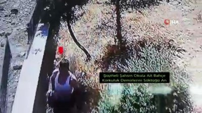 korkuluk -  Hırsızların yeni hedefi okulların demir bahçe korkulukları Videosu