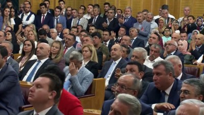 grup toplantisi - Bahçeli: “Türk Milleti bağımsızlığına leke sürdürmeyecek, onun bunun tehdidine kulak asmayacak, pabuç bırakmayacaktır”  Videosu