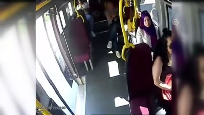 halk otobusu - Halk otobüsündeki yankesicilik kamerada - BURSA  Videosu