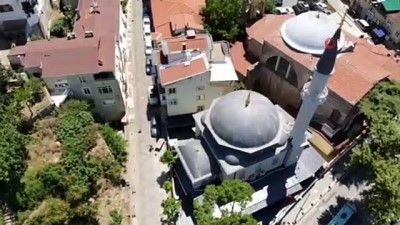 vapur iskelesi -  Cami, kilise ve sinagogun aynı sokakta olduğu Kuzguncuk havadan görüntülendi  Videosu