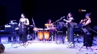 perkusyon -  'Allegra Ensemble' grubu sanatseverlerle buluştu  Videosu