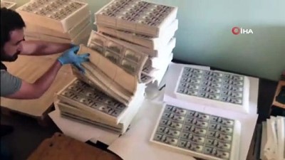 1 milyon dolar -  İstanbul’da, tarihin en büyük sahte dolar operasyonu: 271 milyon dolar ele geçirildi  Videosu