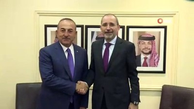 afad -  - Çavuşoğlu, Ürdünlü mevkidaşı Safadi ile görüştü  Videosu