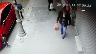 adam yaralama -  Su sayacı hırsızıyla apartman sakini arasındaki kovalamaca kamerada  Videosu