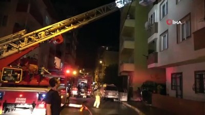 yangina mudahale -  Apartman dairesinden yükselen dumanlar mahalleliyi korkuttu Videosu