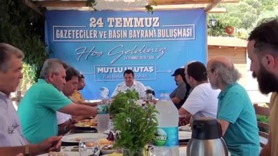  Başkan Ulutaş, basın mensuplarıyla buluştu 
