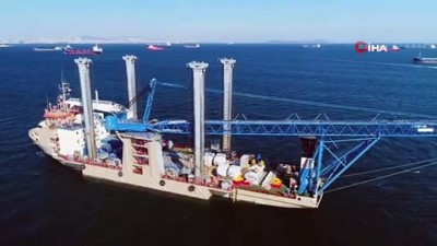 batik gemi -  “Bereket” isimli kuru yük gemisinin söküm çalışmaları havadan görüntülendi  Videosu