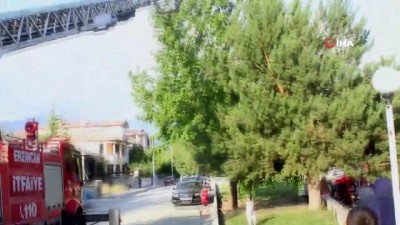  İtfaiye ekiplerinden güvercin kurtarma operasyonu 