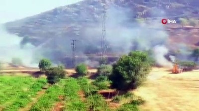 emniyet mudurlugu -  Mazıdağı'nda 2 farklı noktada yangın Videosu