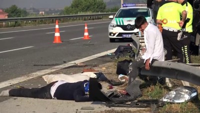  TEM’de can pazarı: 1 ölü, 10 yaralı 