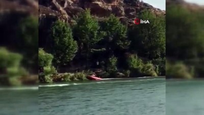 kurtarma operasyonu -  Dicle Nehri'de mahsur kalan 12 kişilik aileyi itfaiye kurtardı  Videosu