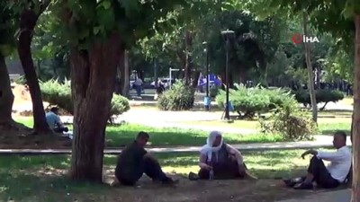 efes -  Diyarbakır sıcağından kaçan vatandaşlar serinleyecek yer arıyor  Videosu