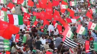  - Pakistan’da hükümet karşıtı protesto
- Binlerce Pakistanlı sokağa döküldü
